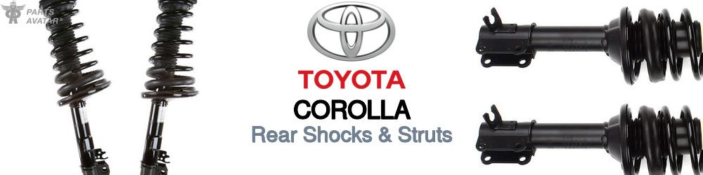 Discover Toyota Corolla Strut Assemblies For Your Vehicle