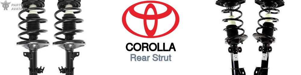 Discover Toyota Corolla Rear Struts For Your Vehicle