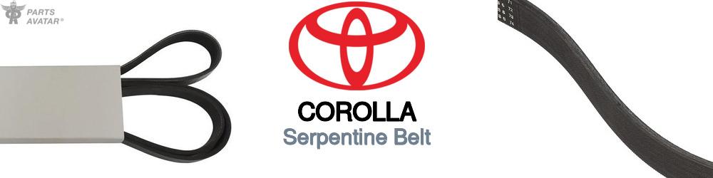 Discover Toyota Corolla Serpentine Belts For Your Vehicle