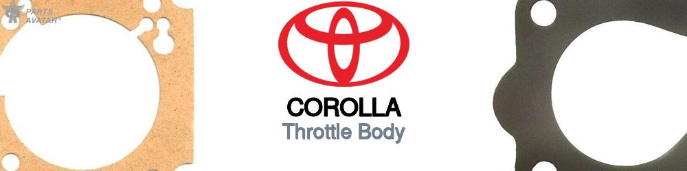 Discover Toyota Corolla Throttle Body For Your Vehicle