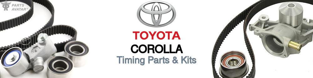Discover Toyota Corolla Timing Parts & Kits For Your Vehicle