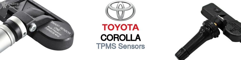 Discover Toyota Corolla TPMS Sensors For Your Vehicle