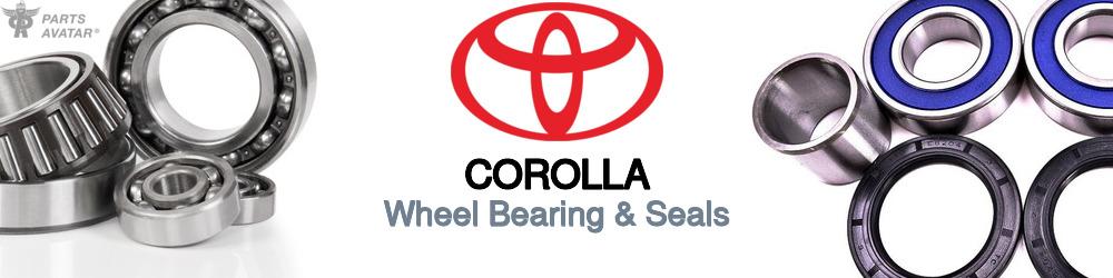 Discover Toyota Corolla Wheel Bearings For Your Vehicle