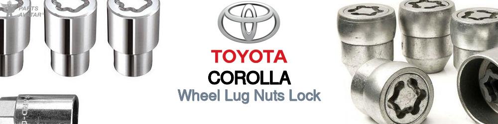 Discover Toyota Corolla Wheel Lug Nuts Lock For Your Vehicle