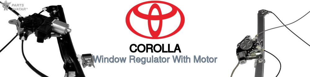 Discover Toyota Corolla Windows Regulators with Motor For Your Vehicle