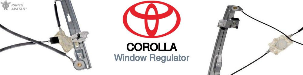 Discover Toyota Corolla Door Window Components For Your Vehicle