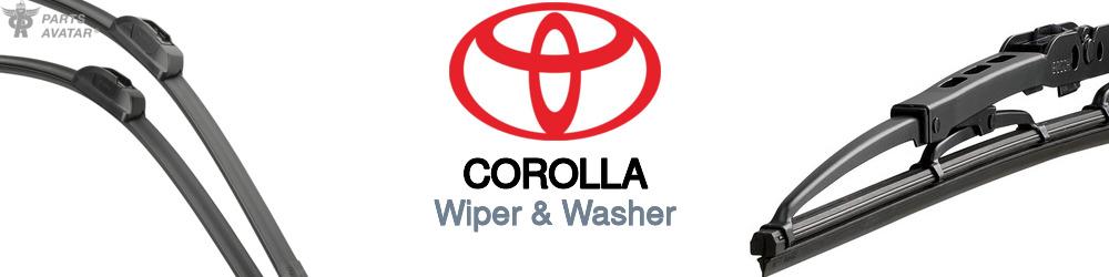 Discover Toyota Corolla Wiper Blades and Parts For Your Vehicle