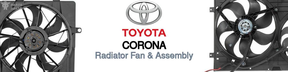 Discover Toyota Corona Radiator Fans For Your Vehicle