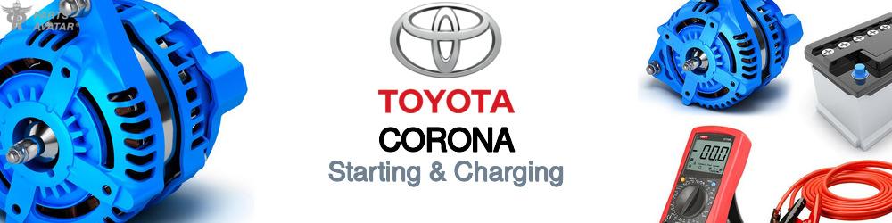 Discover Toyota Corona Starting & Charging For Your Vehicle