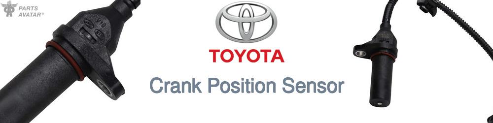 Discover Toyota Crank Position Sensors For Your Vehicle