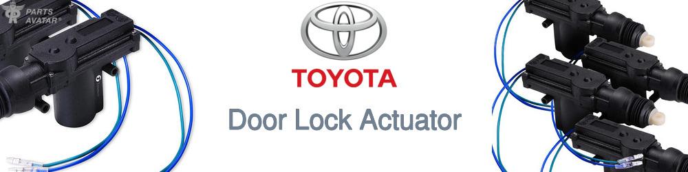 Discover Toyota Door Lock Actuators For Your Vehicle