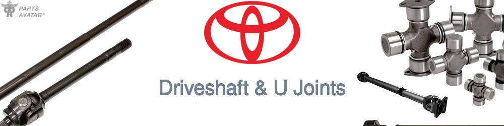 Discover Toyota Driveshaft & U Joints For Your Vehicle