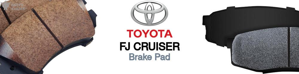 Discover Toyota Fj cruiser Brake Pads For Your Vehicle