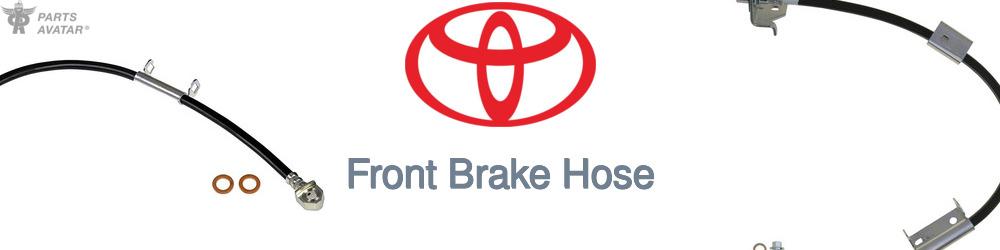 Discover Toyota Front Brake Hoses For Your Vehicle