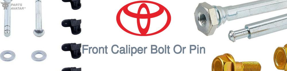 Discover Toyota Caliper Guide Pins For Your Vehicle