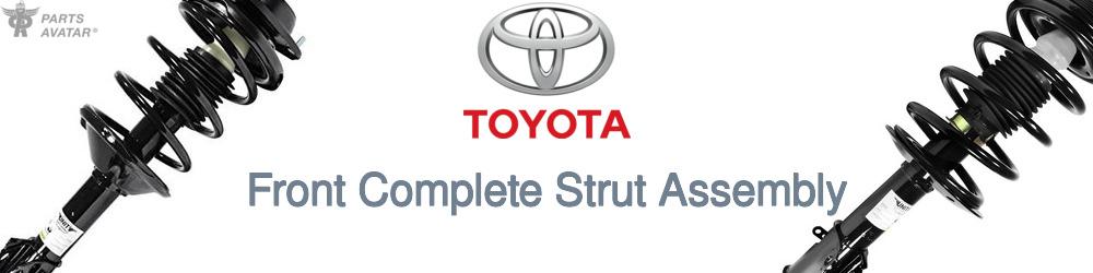 Discover Toyota Front Strut Assemblies For Your Vehicle