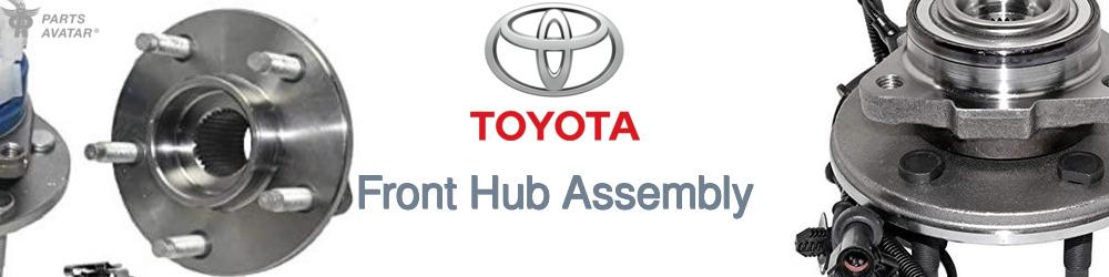 Discover Toyota Front Hub Assemblies For Your Vehicle