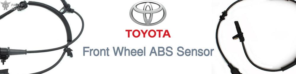 Discover Toyota ABS Sensors For Your Vehicle