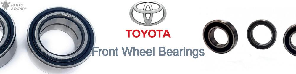 Discover Toyota Front Wheel Bearings For Your Vehicle