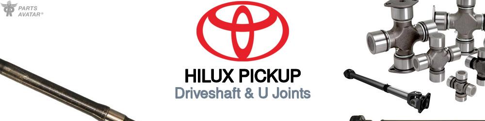 Discover Toyota Hi Lux Driveshaft & U Joints For Your Vehicle