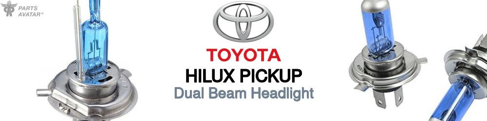 Discover Toyota Hilux pickup High and Low Beams Bulbs For Your Vehicle