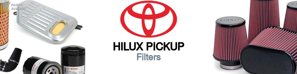 Discover Toyota Hilux pickup Car Filters For Your Vehicle