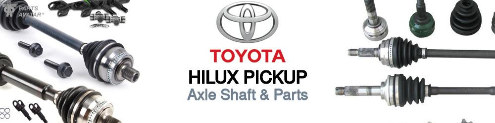Discover Toyota Hi Lux Axle Shaft & Parts For Your Vehicle