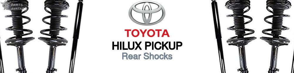 Discover Toyota Hilux pickup Rear Shocks For Your Vehicle