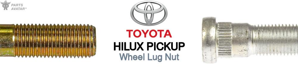 Discover Toyota Hilux pickup Lug Nuts For Your Vehicle
