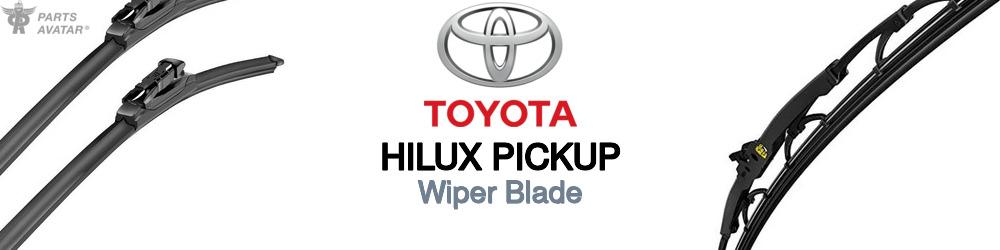 Discover Toyota Hilux pickup Wiper Blades For Your Vehicle