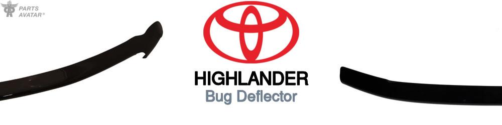 Discover Toyota Highlander Bug Deflectors For Your Vehicle