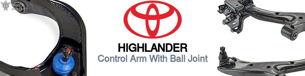 Discover Toyota Highlander Control Arms With Ball Joints For Your Vehicle