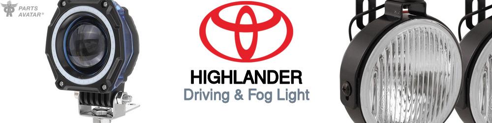 Discover Toyota Highlander Fog Daytime Running Lights For Your Vehicle