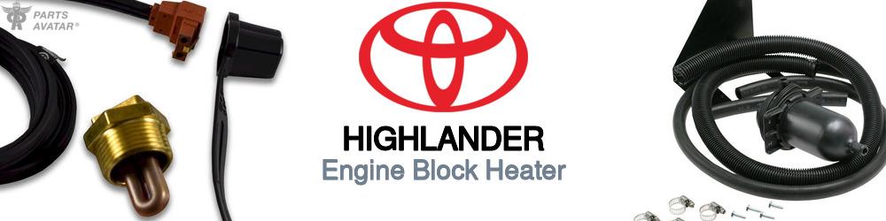 Discover Toyota Highlander Engine Block Heaters For Your Vehicle