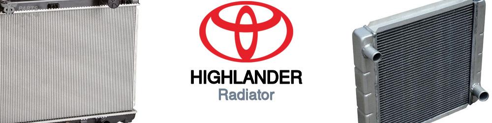Discover Toyota Highlander Radiator For Your Vehicle