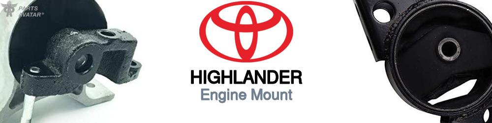 Discover Toyota Highlander Engine Mounts For Your Vehicle