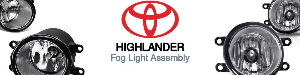 Discover Toyota Highlander Fog Lights For Your Vehicle