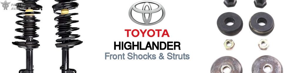 Discover Toyota Highlander Shock Absorbers For Your Vehicle