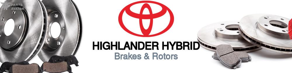 Discover Toyota Highlander hybrid Brakes For Your Vehicle