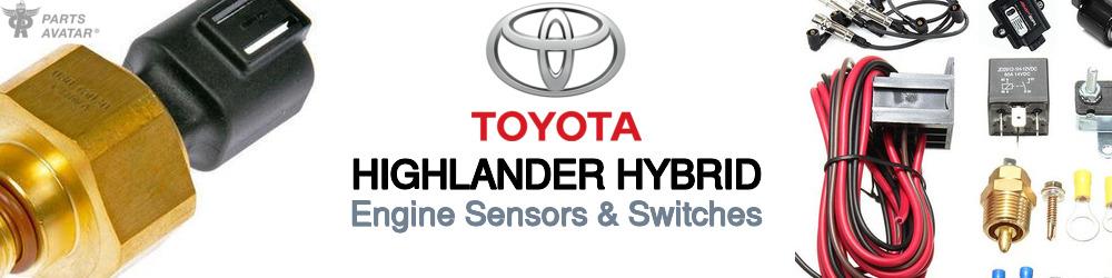 Discover Toyota Highlander hybrid Engine Sensors For Your Vehicle