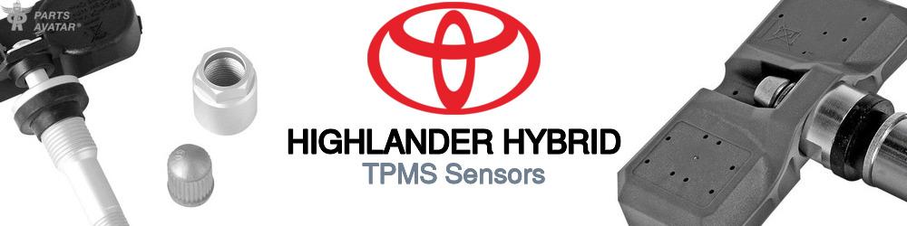 Discover Toyota Highlander hybrid TPMS Sensors For Your Vehicle