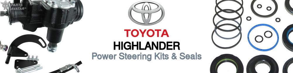 Toyota Highlander Power Steering Kits & Seals