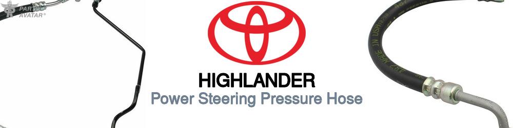 Discover Toyota Highlander Power Steering Pressure Hoses For Your Vehicle