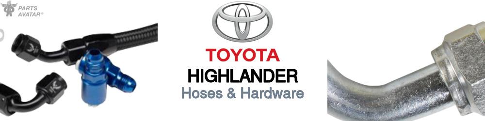 Shop for Toyota Highlander Hoses & Hardware | PartsAvatar