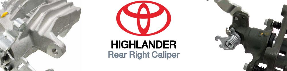 Discover Toyota Highlander Rear Brake Calipers For Your Vehicle