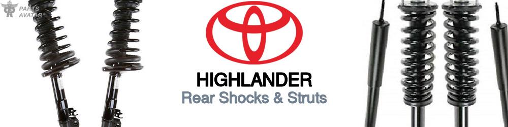 Discover Toyota Highlander Strut Assemblies For Your Vehicle