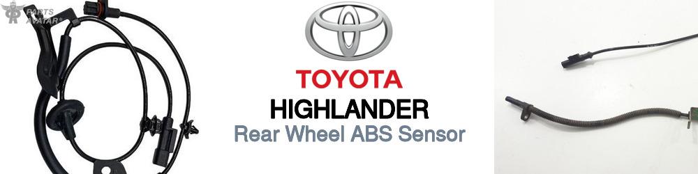 thumbnail image 2 of Rear Right ABS Wheel Speed Sensor For 2008-2012 Toyota Highlander (Passenger Side) - Direct Fit OE Replacement 2 of 4