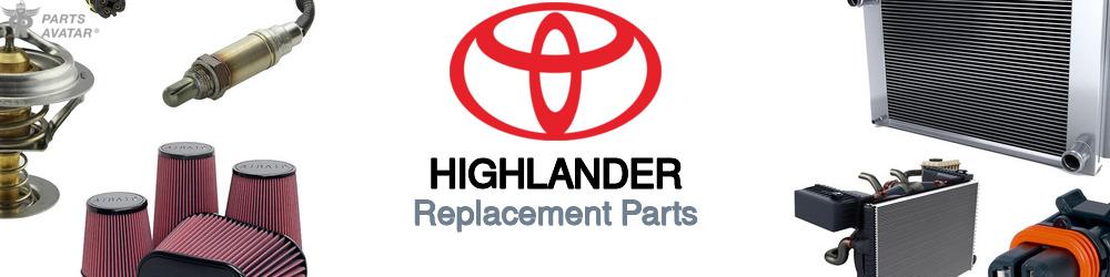 Discover Toyota Highlander Replacement Parts For Your Vehicle