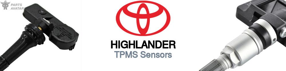 Discover Toyota Highlander TPMS Sensors For Your Vehicle