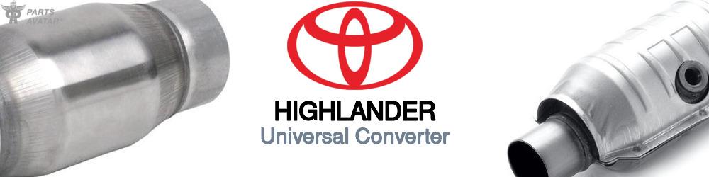 Discover Toyota Highlander Universal Catalytic Converters For Your Vehicle